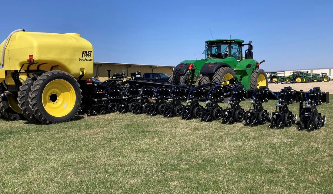 John Deere 300+ HP Tractor Pulling Strip Freshener & Fast DuraPlacer